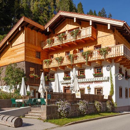 Landgasthof Adler Hinterhornbach Exterior foto