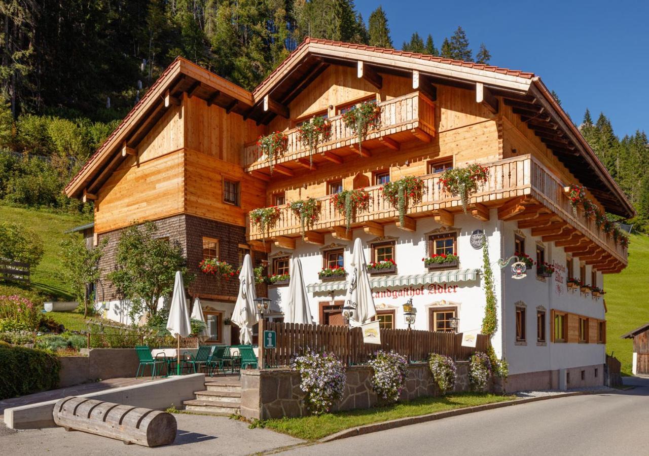 Landgasthof Adler Hinterhornbach Exterior foto